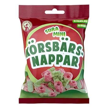 Mini Sour Cherry Pacifiers- 70 g