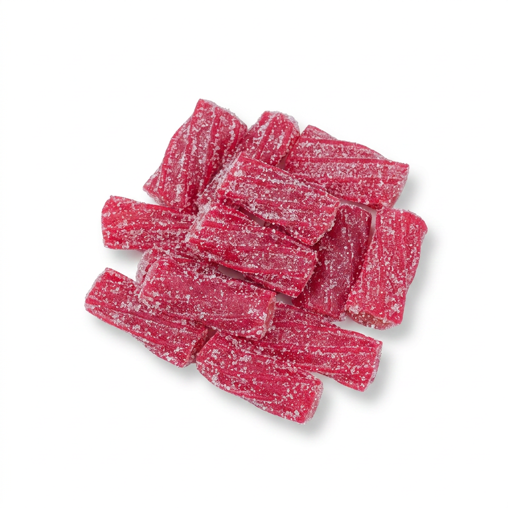 Filled Sour Strawberry Sticks