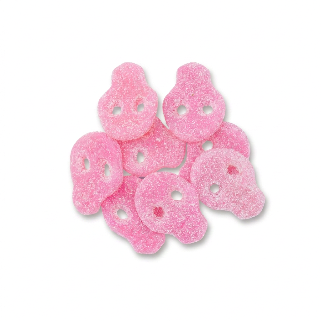 Pinky Sour Skull