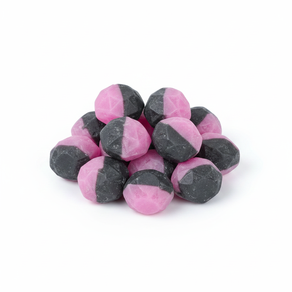 Raspberry/Licorice Rubies